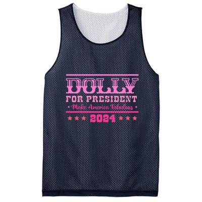 Dolly For President Personalized Dolly First Name Mesh Reversible Basketball Jersey Tank