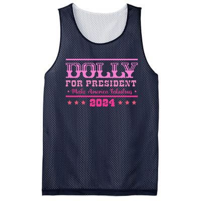 Dolly For President Personalized Dolly First Name Mesh Reversible Basketball Jersey Tank