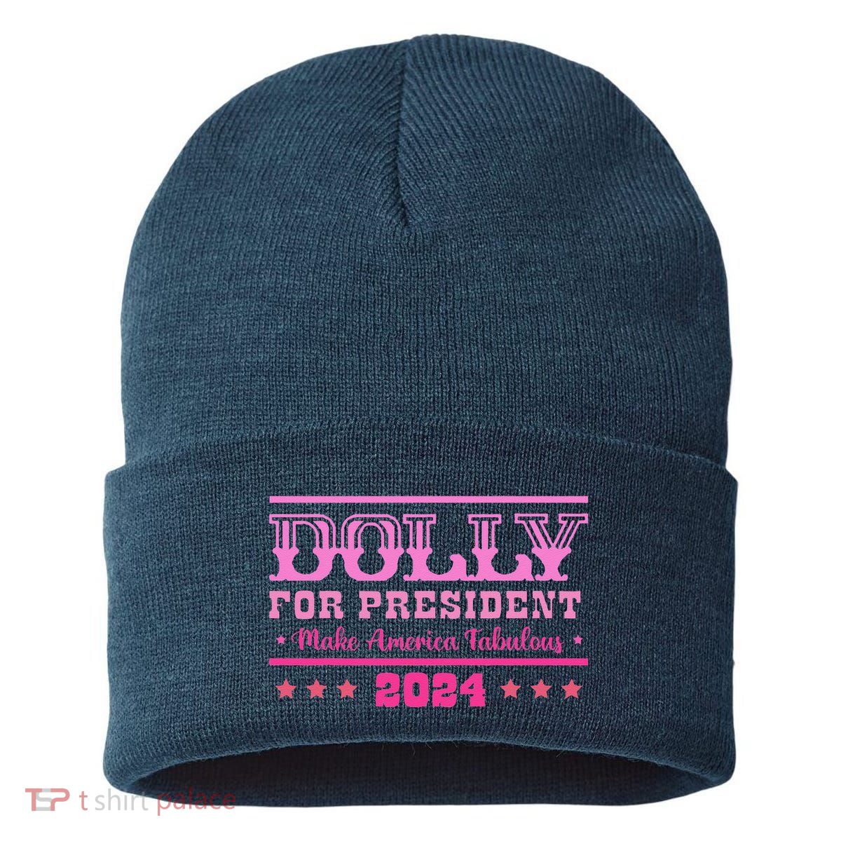 Dolly For President Personalized Dolly First Name Sustainable Knit Beanie