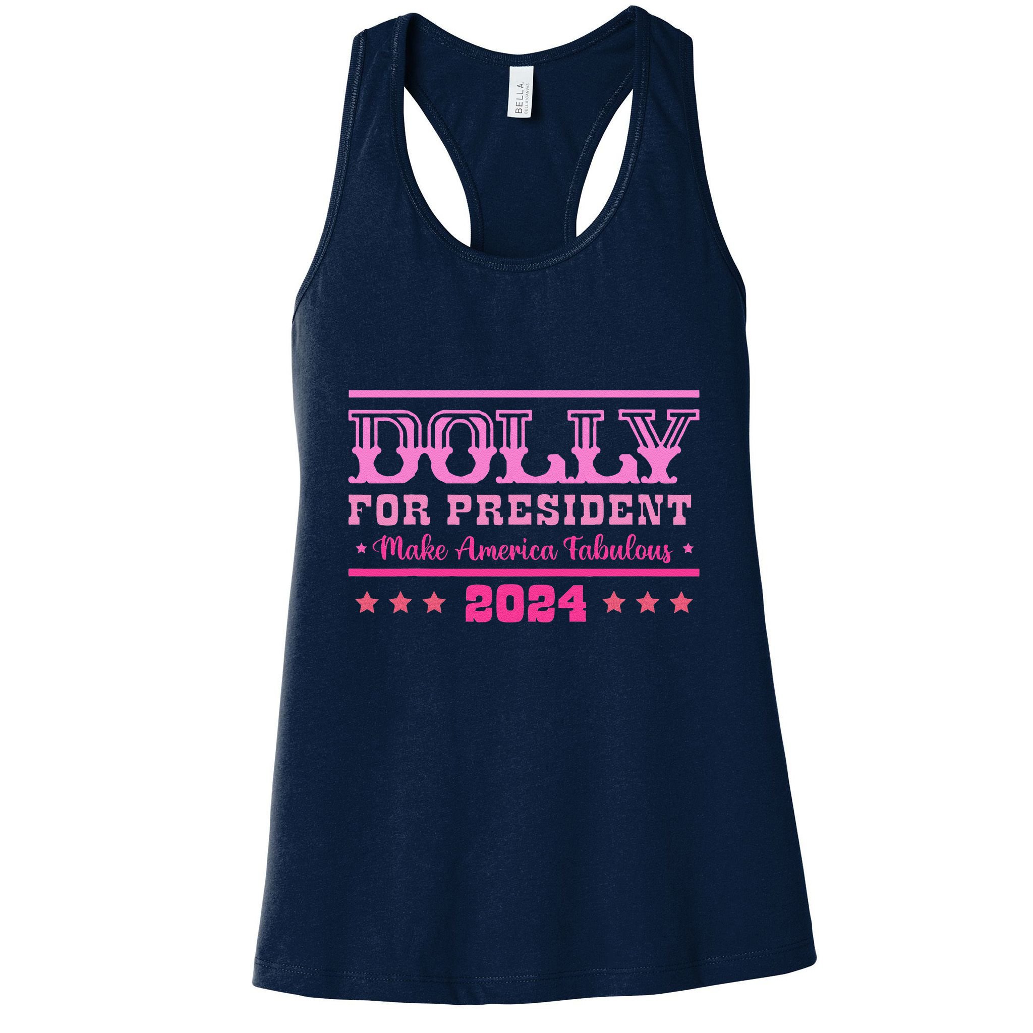 Dolly For President Personalized Dolly First Name Womens Tank Top