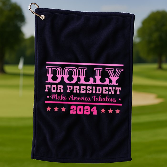 Dolly For President Personalized Dolly First Name Golf Towel