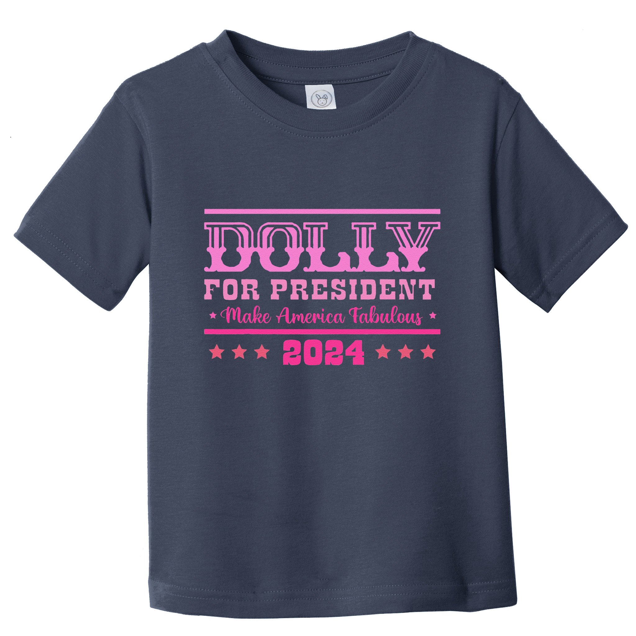 Dolly For President Personalized Dolly First Name Toddler T-Shirt