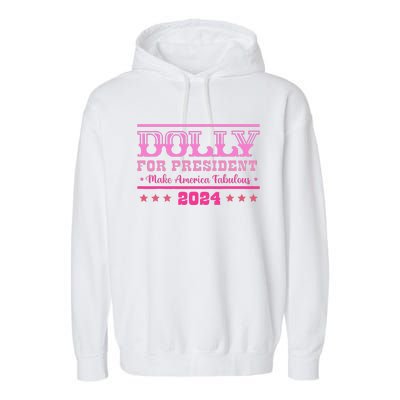 Dolly For President Personalized Dolly First Name Garment-Dyed Fleece Hoodie