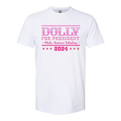 Dolly For President Personalized Dolly First Name Softstyle CVC T-Shirt