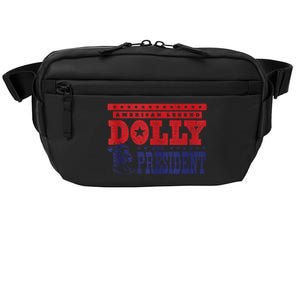 Dolly For President Personalized Dolly First Name America 2024 Crossbody Pack