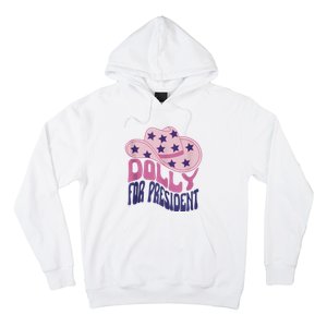 Dolly For President Personalized Dolly First Name Pink Cowboy Hat Hoodie