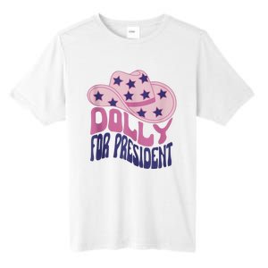 Dolly For President Personalized Dolly First Name Pink Cowboy Hat Tall Fusion ChromaSoft Performance T-Shirt