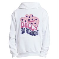 Dolly For President Personalized Dolly First Name Pink Cowboy Hat Urban Pullover Hoodie