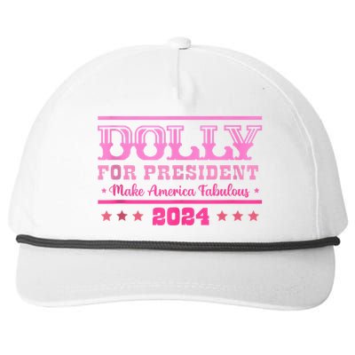 Dolly For President Personalized Dolly First Name Snapback Five-Panel Rope Hat