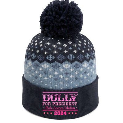 Dolly For President Personalized Dolly First Name The Baniff Cuffed Pom Beanie