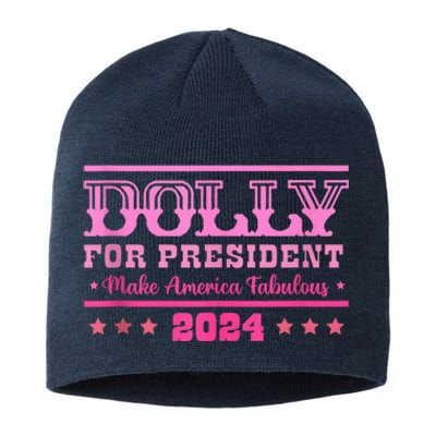 Dolly For President Personalized Dolly First Name Sustainable Beanie