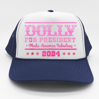 Dolly For President Personalized Dolly First Name Trucker Hat