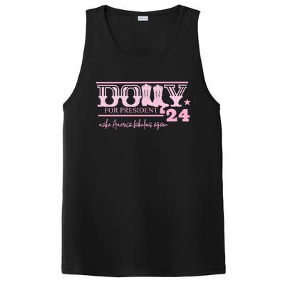 Dolly For President Personalized Dolly First Name Pink Boot 24 PosiCharge Competitor Tank