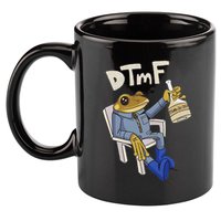Dtmf Frog Puerto Rico 11oz C Handle Ceramic Mug