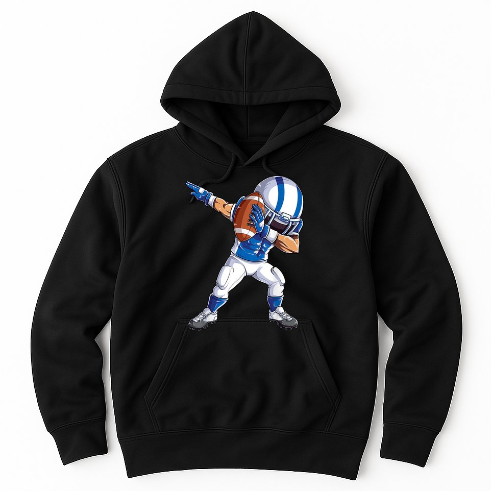 Dabbing Football Player Boys Men Sports Funny Dab Dance TShirt Hoodie