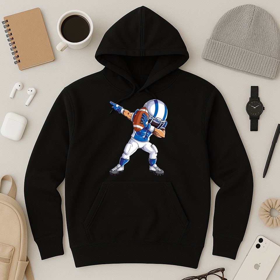 Dabbing Football Player Boys Men Sports Funny Dab Dance TShirt Hoodie