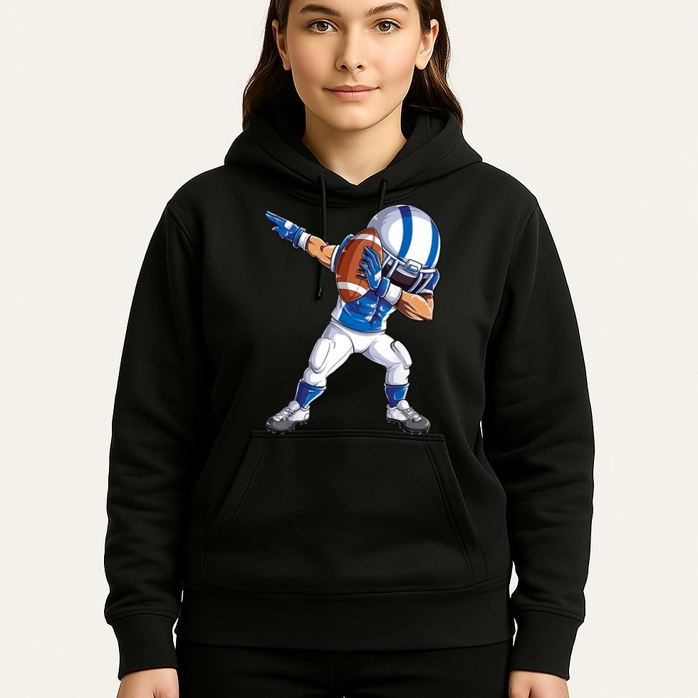 Dabbing Football Player Boys Men Sports Funny Dab Dance TShirt Hoodie
