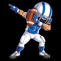 Dabbing Football Player Boys Men Sports Funny Dab Dance TShirt Hoodie
