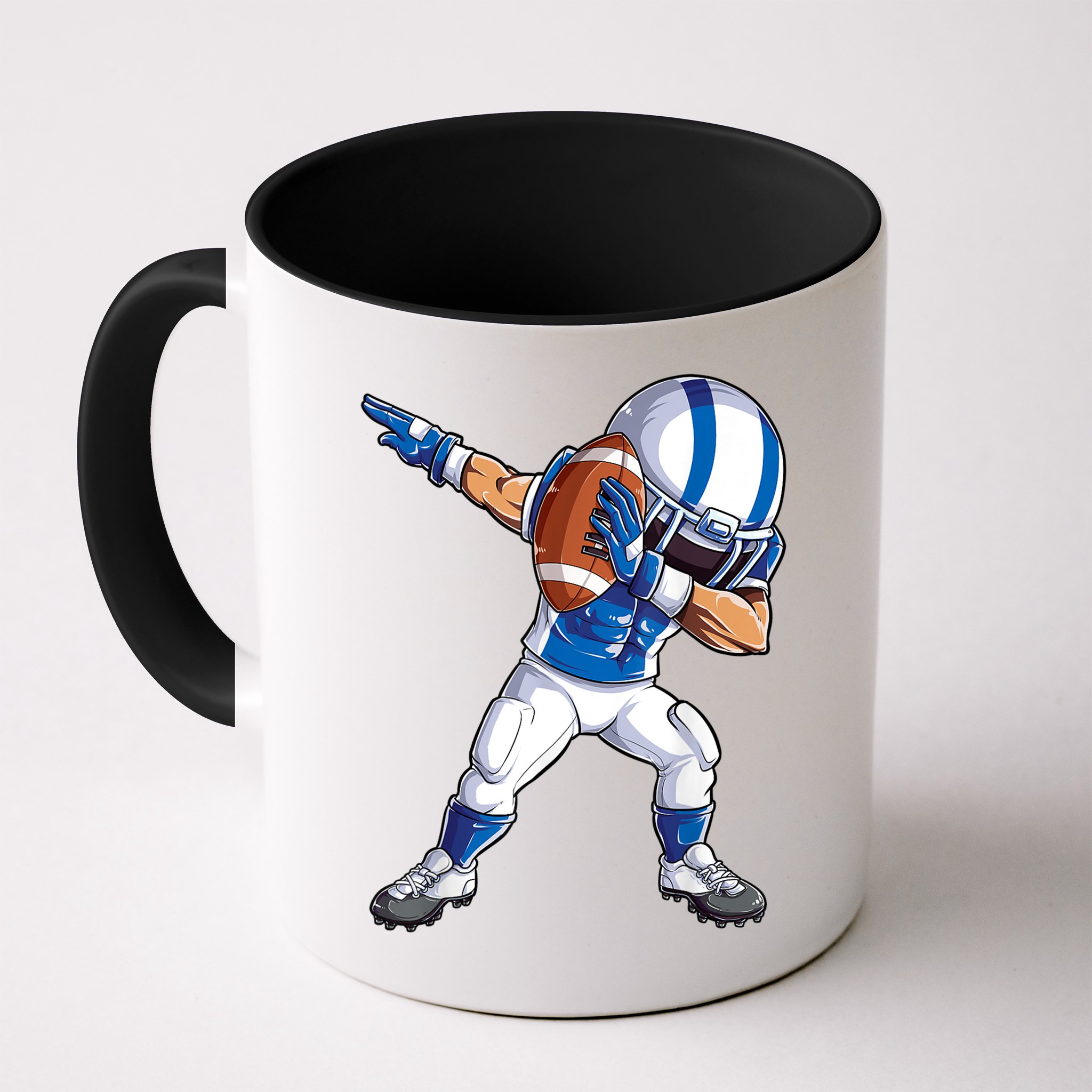 Dabbing Football Player Boys Men Sports Funny Dab Dance TShirt Mug