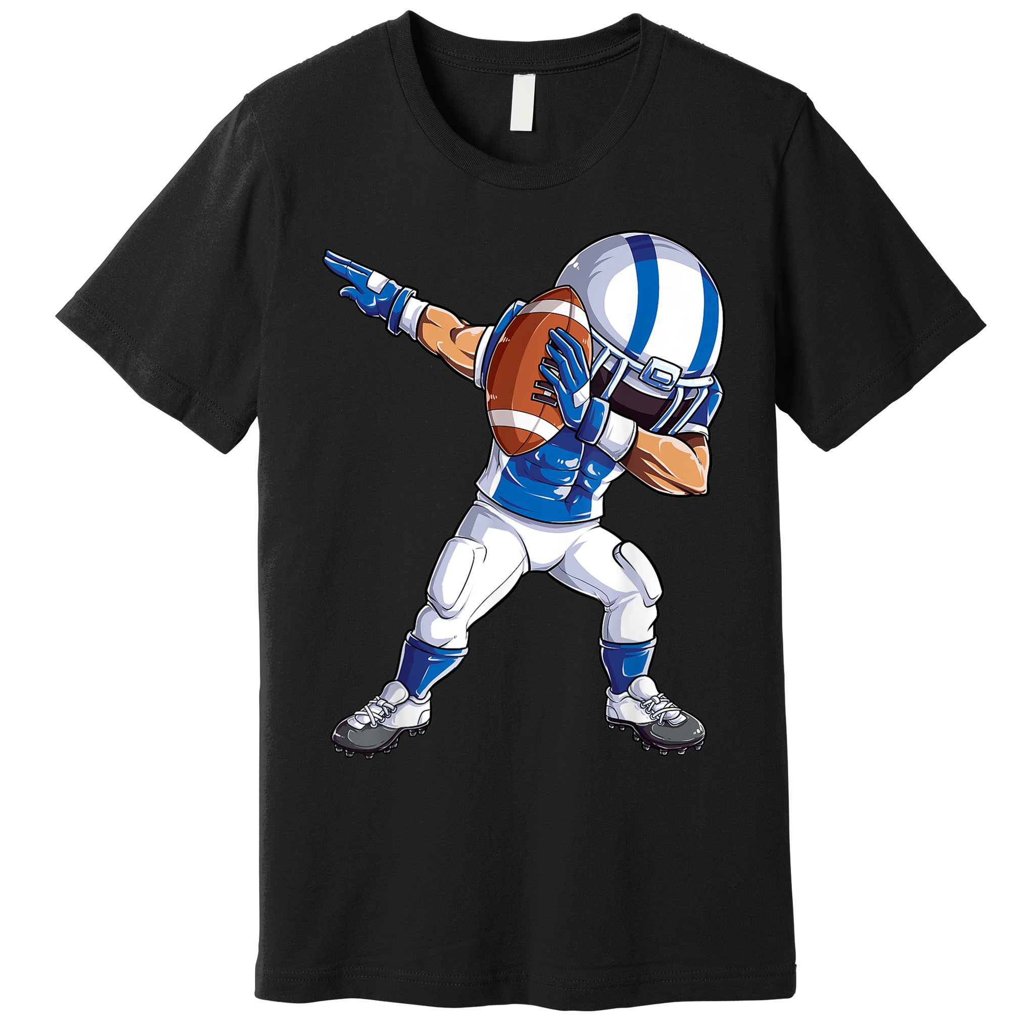 Dabbing Football Player Boys Men Sports Funny Dab Dance TShirt Premium T-Shirt