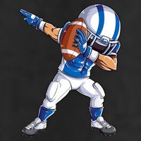 Dabbing Football Player Boys Men Sports Funny Dab Dance TShirt Hat