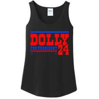 Dolly For President Ladies Essential Tank