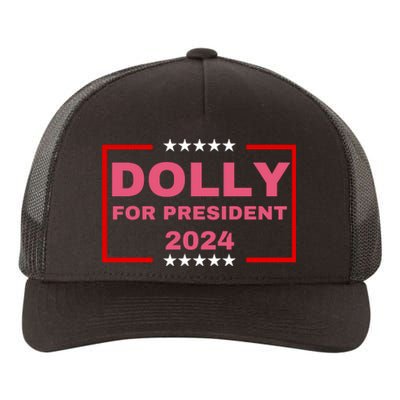 Dolly For President 2024 Yupoong Adult 5-Panel Trucker Hat