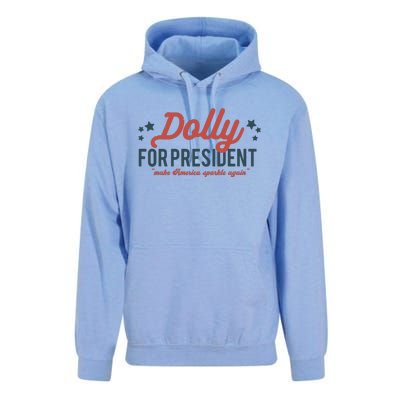 Dolly For President Personalized Dolly First Name Birthday Unisex Surf Hoodie