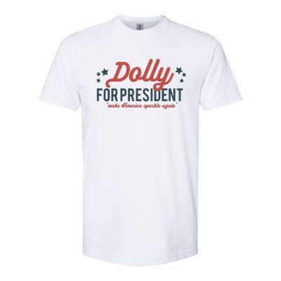 Dolly For President Personalized Dolly First Name Birthday Softstyle CVC T-Shirt