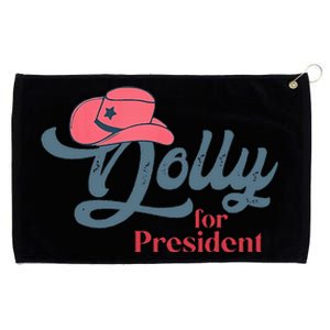 Dolly For President Grommeted Golf Towel