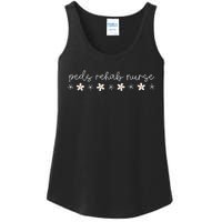 Daisy Flower Peds Rehab Nurse Pediatric Rehabilitation Nurse Ladies Essential Tank