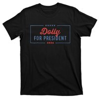 Dolly For President 2024 Retro T-Shirt