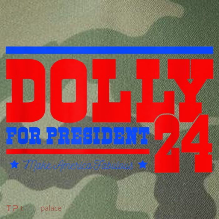 Dolly For President Legacy Tie Dye Trucker Hat