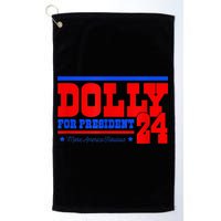 Dolly For President Golf Towel
