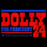 Dolly For President Cropped Pullover Crew