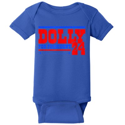 Dolly For President Baby Bodysuit