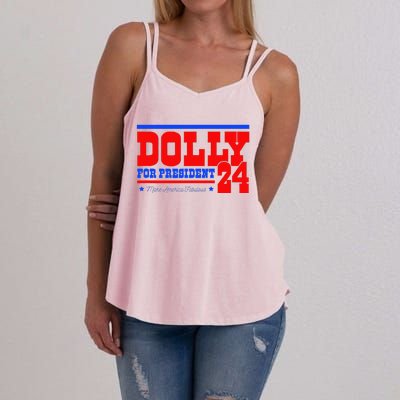 D.O.L.L.Y For President Women's Strappy Tank