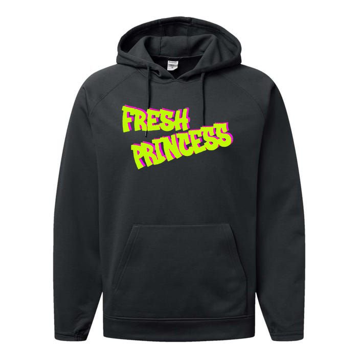 Designed Fresh Princess Trendy & Classic Performance Fleece Hoodie