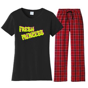 Designed Fresh Princess Trendy & Classic Women's Flannel Pajama Set