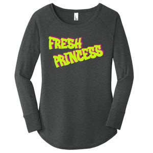 Designed Fresh Princess Trendy & Classic Women's Perfect Tri Tunic Long Sleeve Shirt