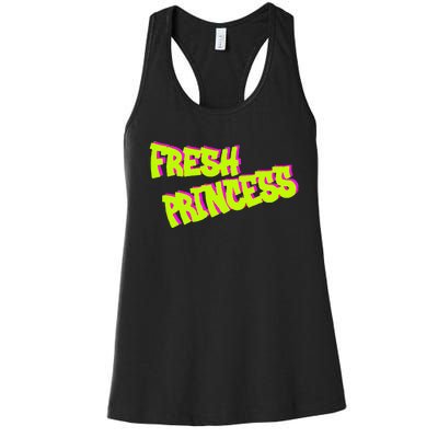 Designed Fresh Princess Trendy & Classic Women's Racerback Tank