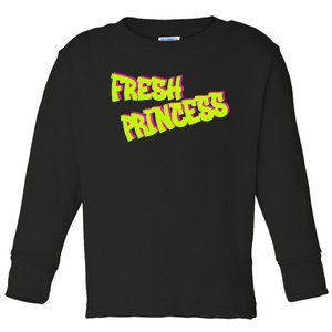 Designed Fresh Princess Trendy & Classic Toddler Long Sleeve Shirt