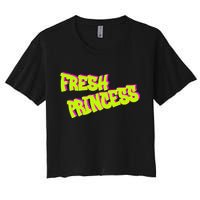 Designed Fresh Princess Trendy & Classic Women's Crop Top Tee