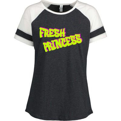 Designed Fresh Princess Trendy & Classic Enza Ladies Jersey Colorblock Tee