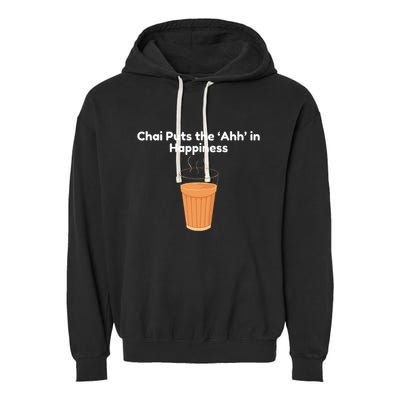 Desi Food Quotes Funny Indian Indian Culture Garment-Dyed Fleece Hoodie