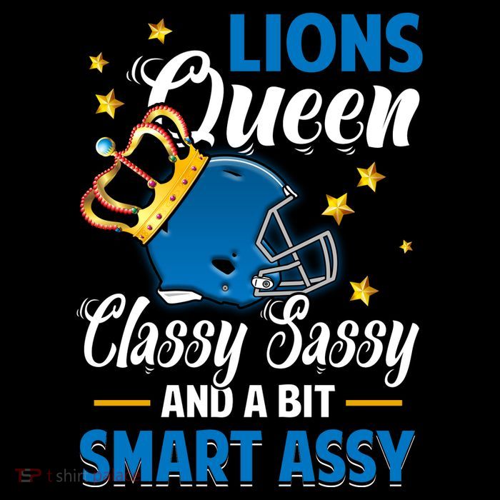 Detroit Football Queen Classy Sassy And A Bit Smart Assy Sustainable Bucket Hat