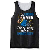 Detroit Football Queen Classy Sassy And A Bit Smart Assy Mesh Reversible Basketball Jersey Tank