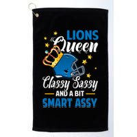 Detroit Football Queen Classy Sassy And A Bit Smart Assy Golf Towel