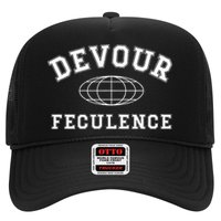 Devour Feculence Retirement Severance Big Word Work  Trucker Hat