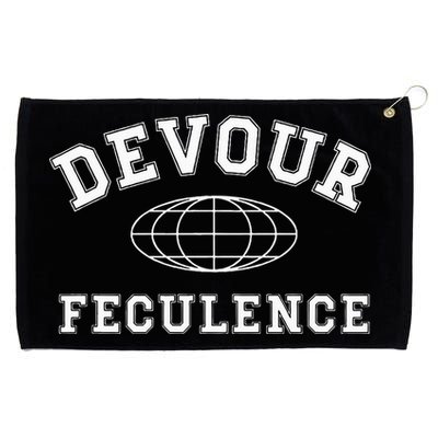Devour Feculence Retirement Severance Big Word Work  Grommeted Golf Towel